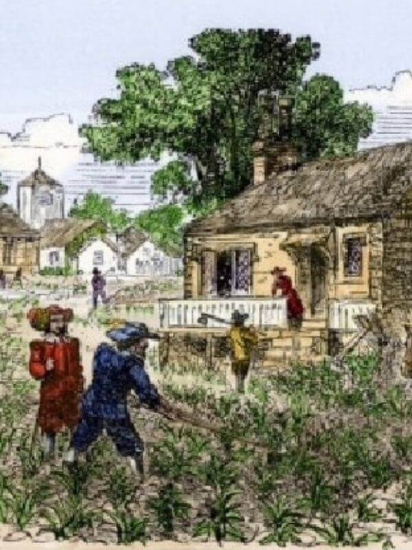 Broad Creek included taverns, a shipbuilder, a tobacco warehouse, international merchants, and African slaves